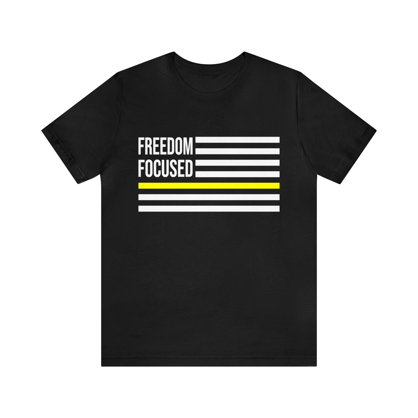 Freedom Collection (Thin Yellow Line) - Unisex Fuser T-shirt