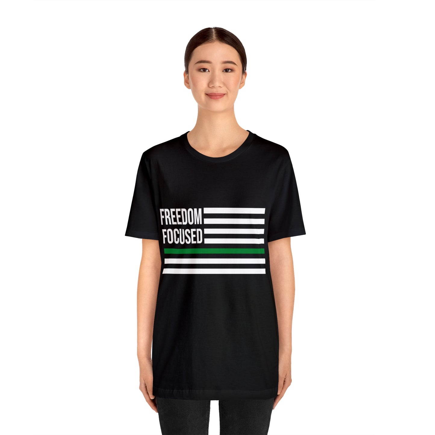 Freedom Collection (Thin Green Line) - Unisex Fuser T-shirt