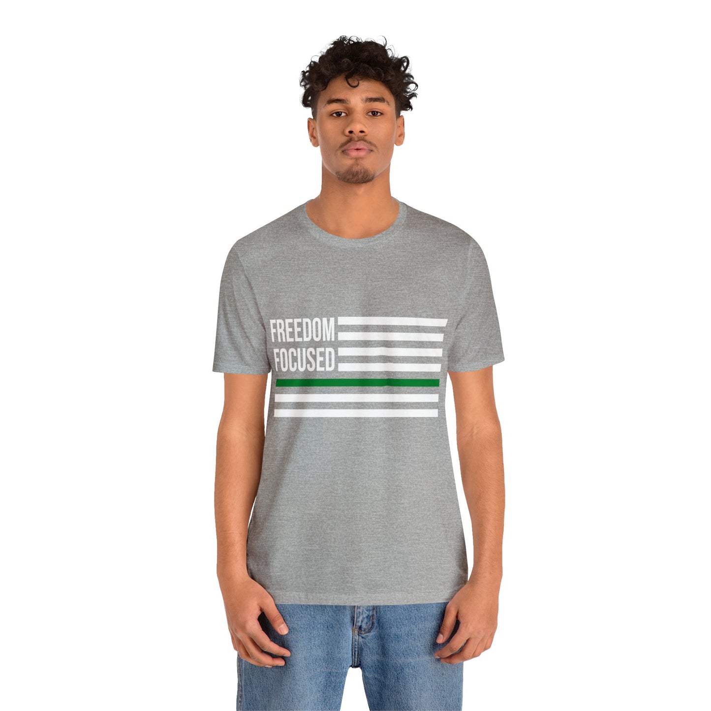 Freedom Collection (Thin Green Line) - Unisex Fuser T-shirt