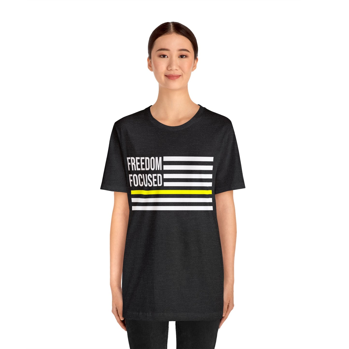 Freedom Collection (Thin Yellow Line) - Unisex Fuser T-shirt