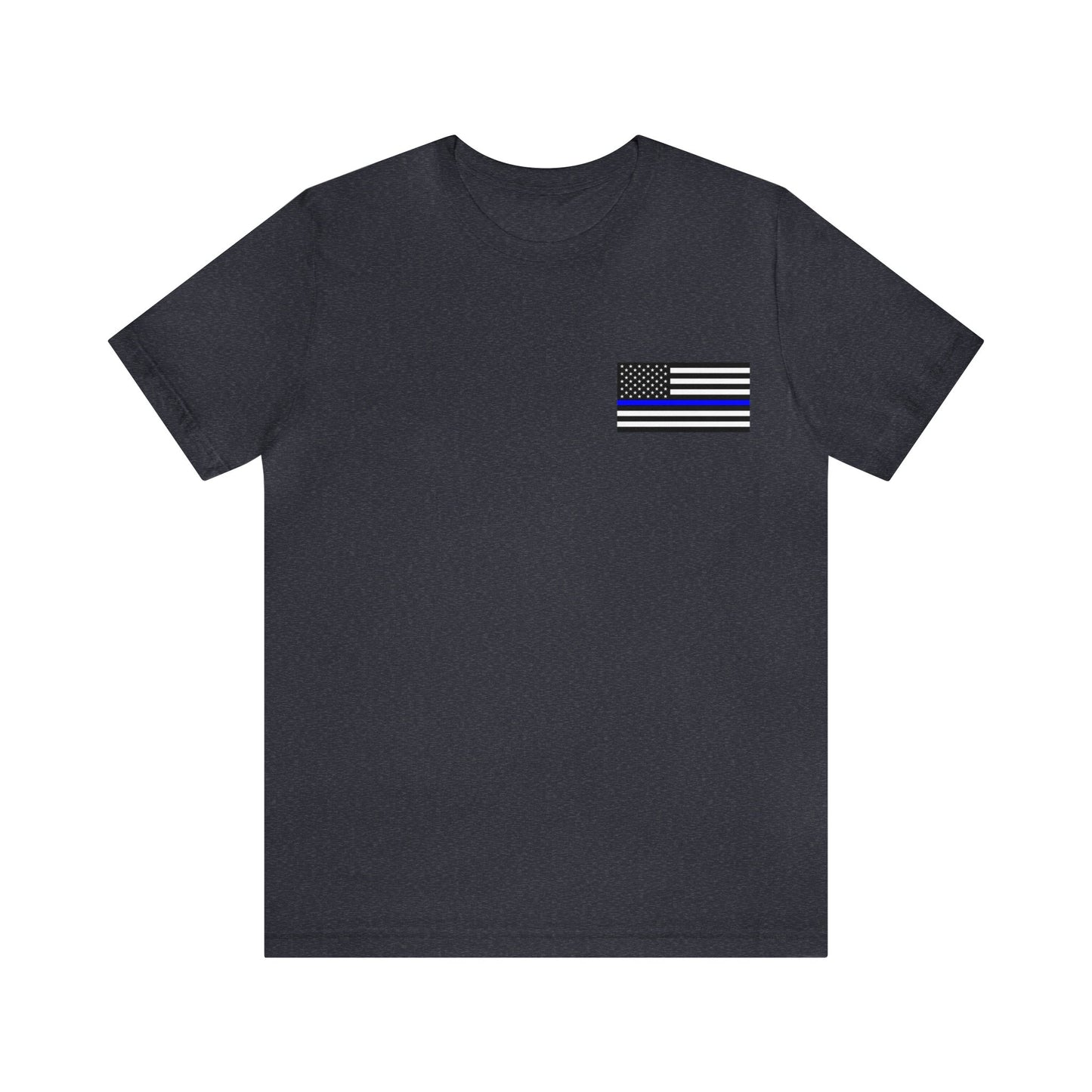 Standard Collection (Thin Blue Line) - Unisex Fuser T-shirt