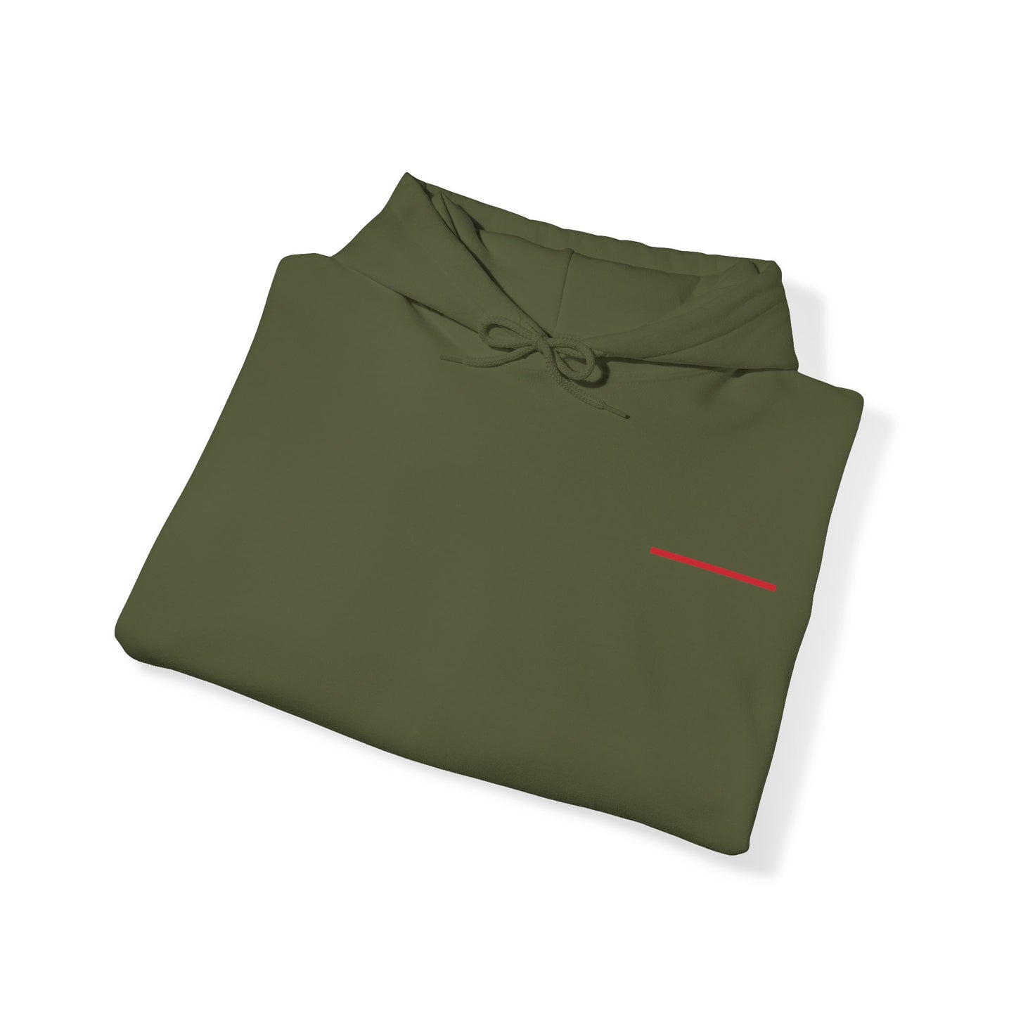 Thin Line Collection (Thin Red Line) - Unisex Cruiser Hoodie