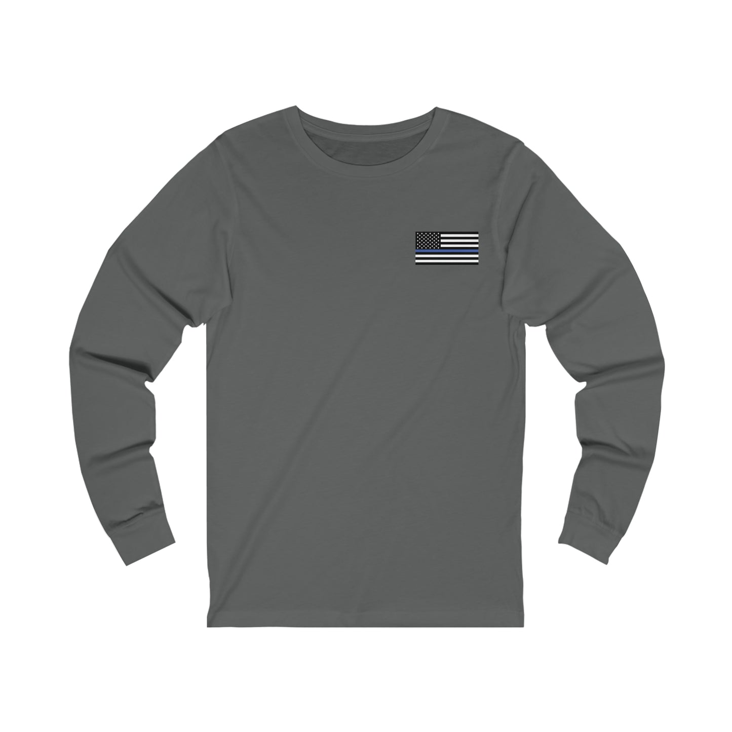 Freedom Collection (Thin Blue Line) - Unisex Jersey Long Sleeve Tee