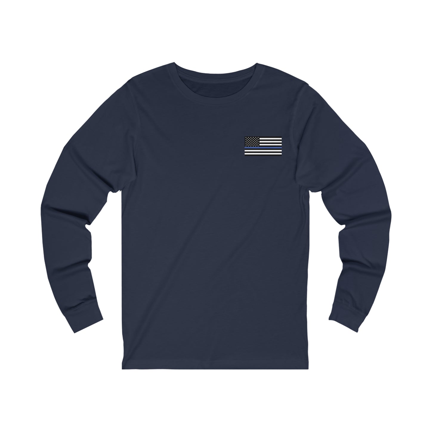 Freedom Collection (Thin Blue Line) - Unisex Jersey Long Sleeve Tee