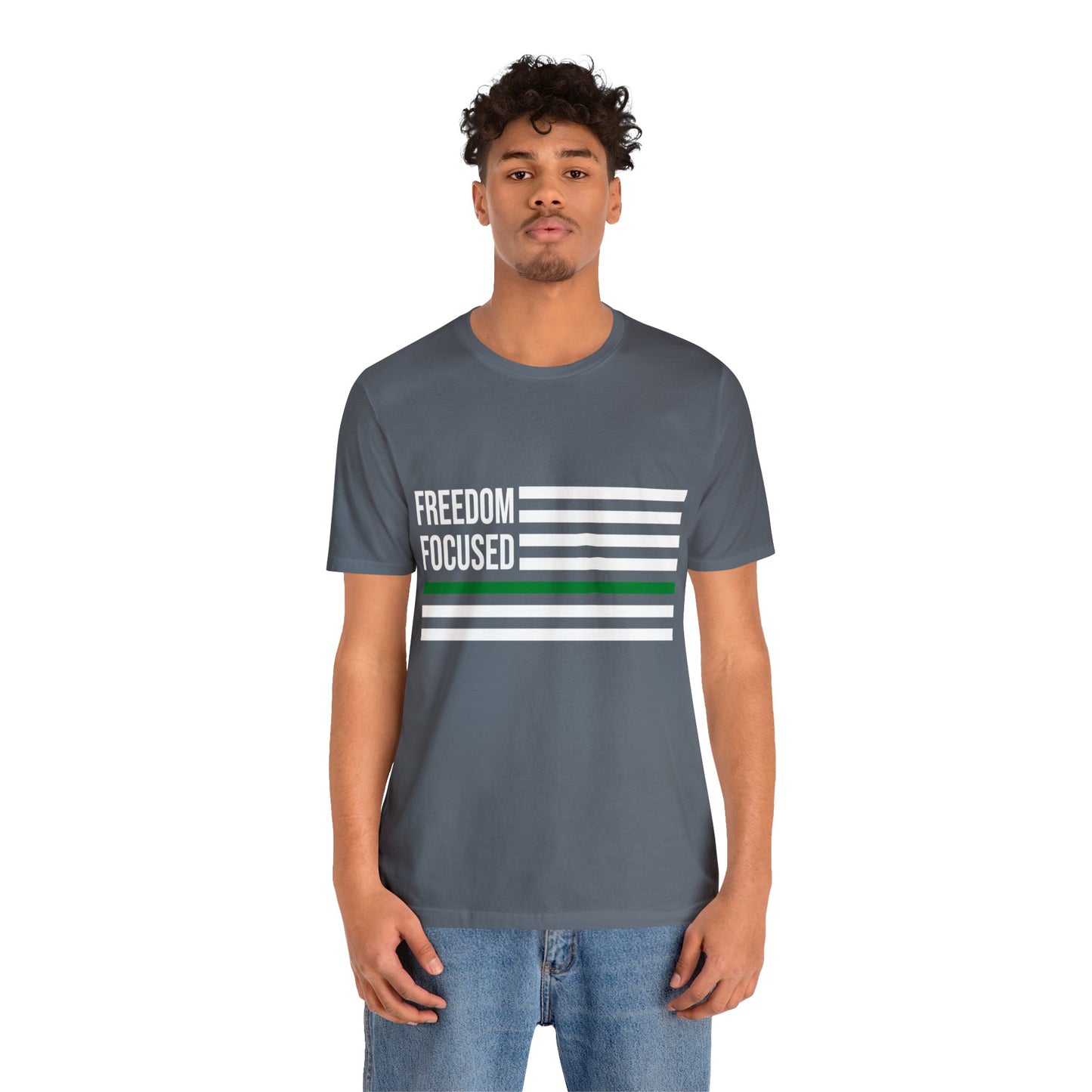 Freedom Collection (Thin Green Line) - Unisex Fuser T-shirt