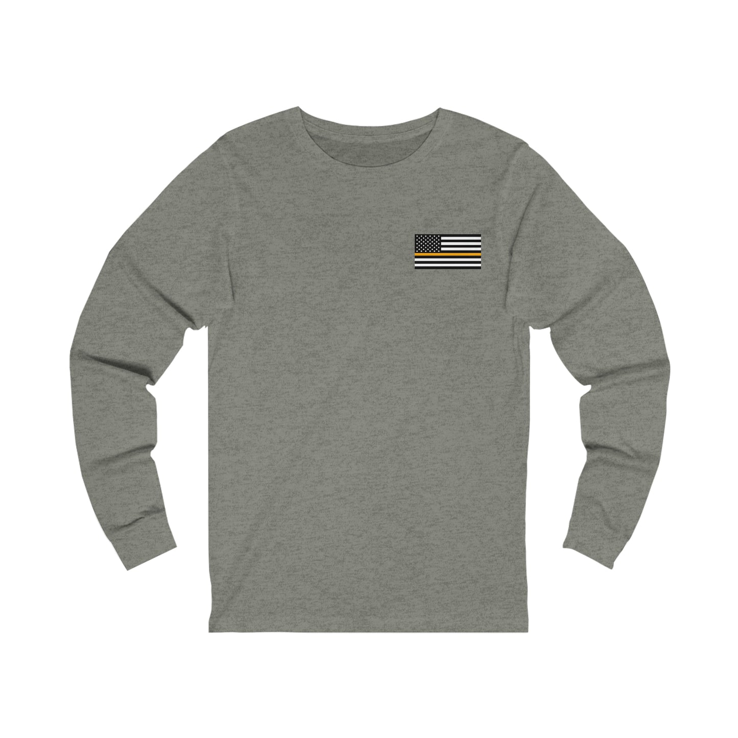 Standard Collection (Thin Orange Line) - Unisex Jersey Long Sleeve Tee