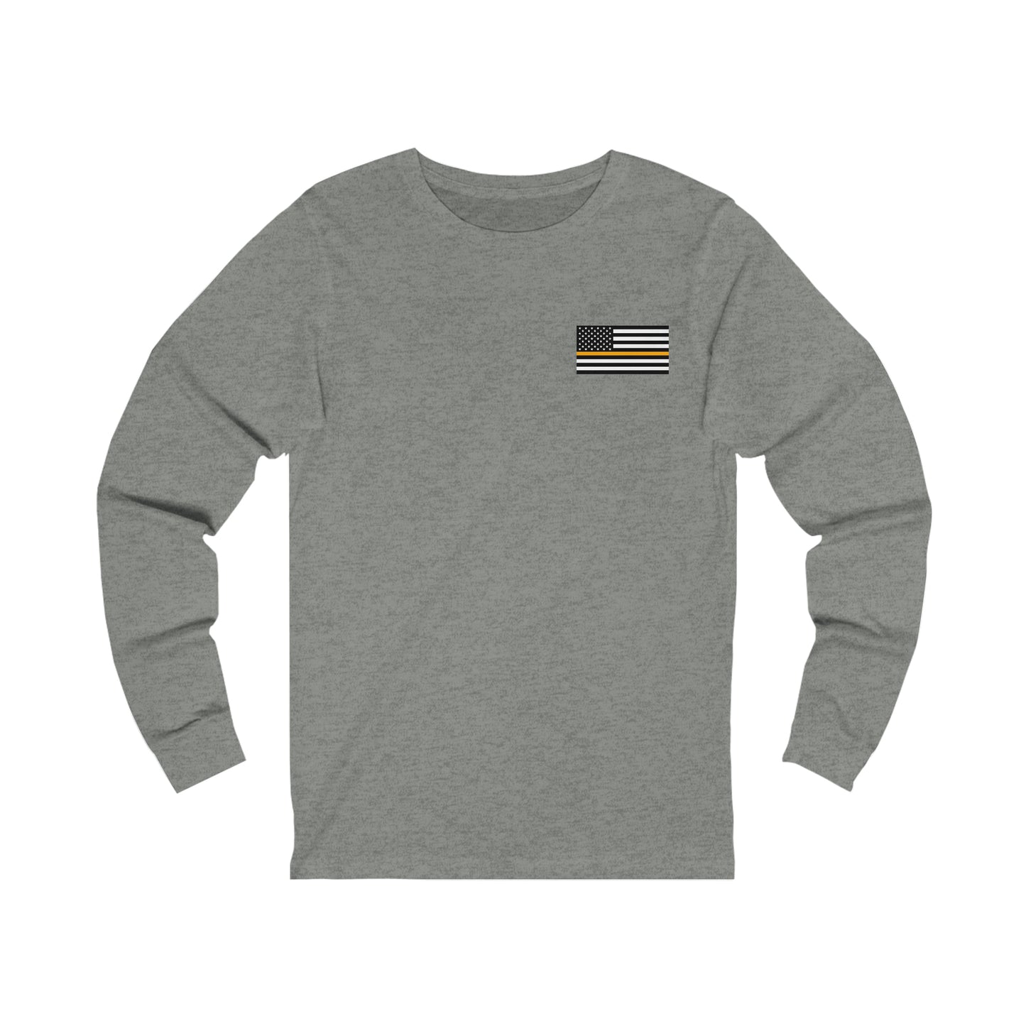 Standard Collection (Thin Orange Line) - Unisex Jersey Long Sleeve Tee