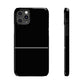 Thin Line Collection (Thin Silver Line) - iPhone Cases