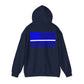 Standard Collection (Thin White Line)  - Unisex Cruiser Hoodie
