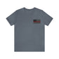 Never Forget Collection (Thin Red Line) - Unisex Fuser T-shirt