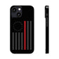 Freedom Collection (Thin Red Line) - iPhone Cases