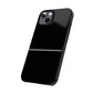 Thin Line Collection (Thin Silver Line) - iPhone Cases