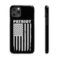 Patriot  Collection (Thin White Line) -  iPhone Cases