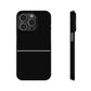 Thin Line Collection (Thin Silver Line) - iPhone Cases