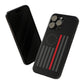 Freedom Collection (Thin Red Line) - iPhone Cases