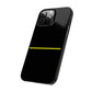 Thin Line Collection (Thin Yellow Line) - iPhone Cases