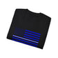 Ultra Cotton Tee - Thin Blue & White Line