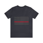 Freedom Collection (Thin Red Line) - Unisex Jersey Short Sleeve