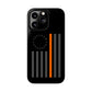 Freedom Collection (Thin Orange Line) - iPhone Cases