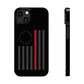 Freedom Collection (Thin Red Line) - iPhone Cases