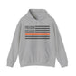 Freedom Collection (Thin Orange Line) - Unisex Heavy Blend™ Hooded Sweatshirt