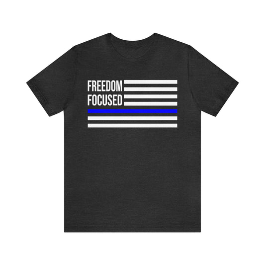 Freedom Collection (Thin Blue Line) - Unisex Fuser T-shirt