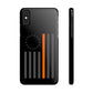 Freedom Collection (Thin Orange Line) - iPhone Cases