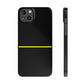 Thin Line Collection (Thin Yellow Line) - iPhone Cases