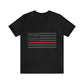 Freedom Collection (Thin Red Line) - Unisex Jersey Short Sleeve