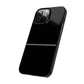 Thin Line Collection (Thin Silver Line) - iPhone Cases