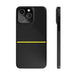 Thin Line Collection (Thin Yellow Line) - iPhone Cases