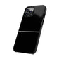 Thin Line Collection (Thin Silver Line) - iPhone Cases