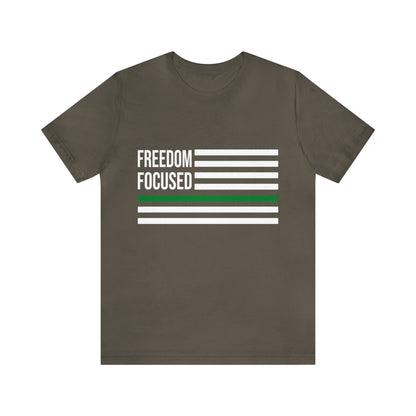 Freedom Collection (Thin Green Line) - Unisex Fuser T-shirt