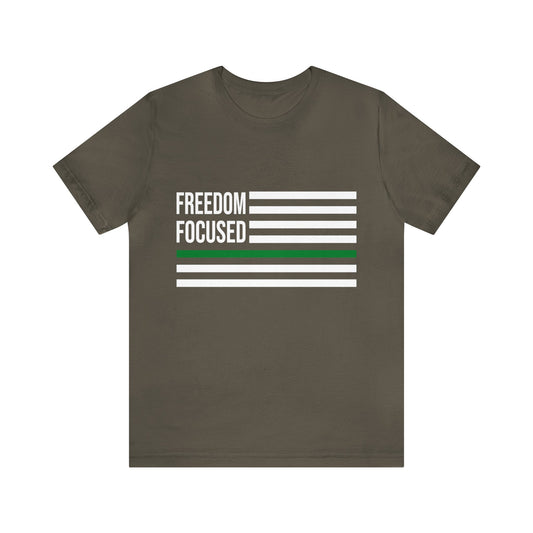 Freedom Collection (Thin Green Line) - Unisex Fuser T-shirt