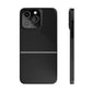 Thin Line Collection (Thin Silver Line) - iPhone Cases