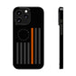 Freedom Collection (Thin Orange Line) - iPhone Cases