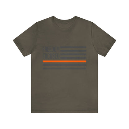Freedom Collection (Thin Orange Line) - Unisex Jersey Short Sleeve