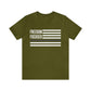 Freedom Collection (Thin Silver Line) - Unisex Fuser T-shirt