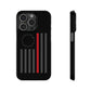 Freedom Collection (Thin Red Line) - iPhone Cases