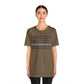 Freedom Collection (Thin Silver Line) - Unisex Jersey Short Sleeve