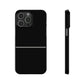 Thin Line Collection (Thin Silver Line) - iPhone Cases