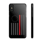 Freedom Collection (Thin Red Line) - iPhone Cases
