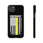 Patriot  Collection (Thin Yellow Line) -  iPhone Cases