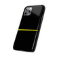 Thin Line Collection (Thin Yellow Line) - iPhone Cases