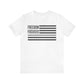 Freedom Collection (Thin Silver Line) - Unisex Jersey Short Sleeve