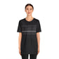 Freedom Collection (Thin Silver Line) - Unisex Jersey Short Sleeve
