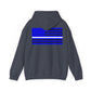 Standard Collection (Thin White Line)  - Unisex Cruiser Hoodie