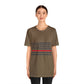 Freedom Collection (Thin Red Line) - Unisex Jersey Short Sleeve