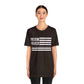 Freedom Collection (Thin Silver Line) - Unisex Fuser T-shirt
