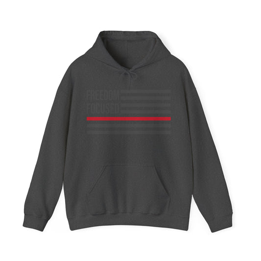 Freedom Collection (Thin Red Line) - Unisex Heavy Blend™ Hooded Sweatshirt